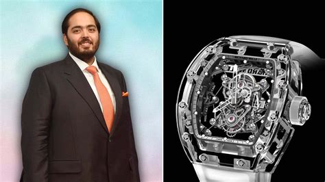 richard mille anant ambani price|is anant ambani worth it.